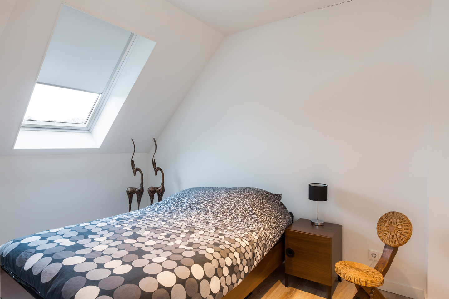 Bloc Skylight Rollo 11 (114/140) für Fakro Dachfenster Blockout, cremefarben